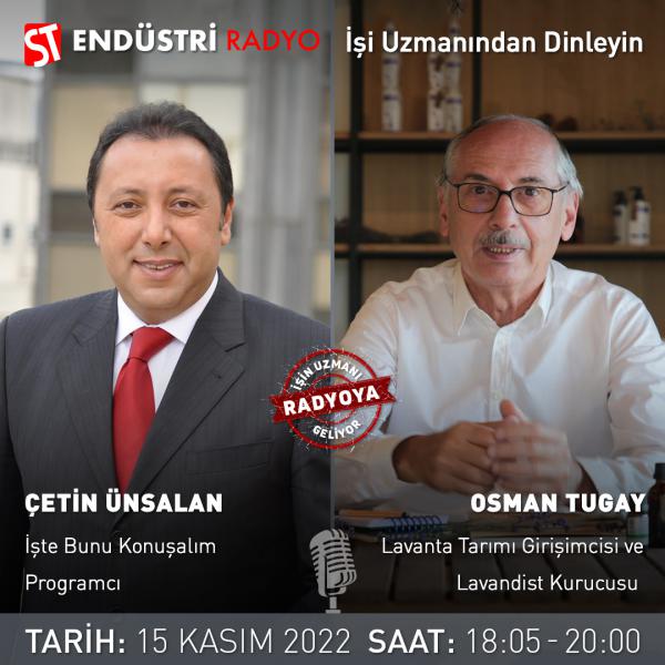 ST  Endüstri Radyo İşte Bunu Konuşalım- Çetin Ünsalan